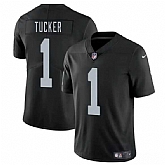 Men & Women & Youth Las Vegas Raiders #1 Tre Tucker Black 2025 Vapor Stitched Jersey,baseball caps,new era cap wholesale,wholesale hats
